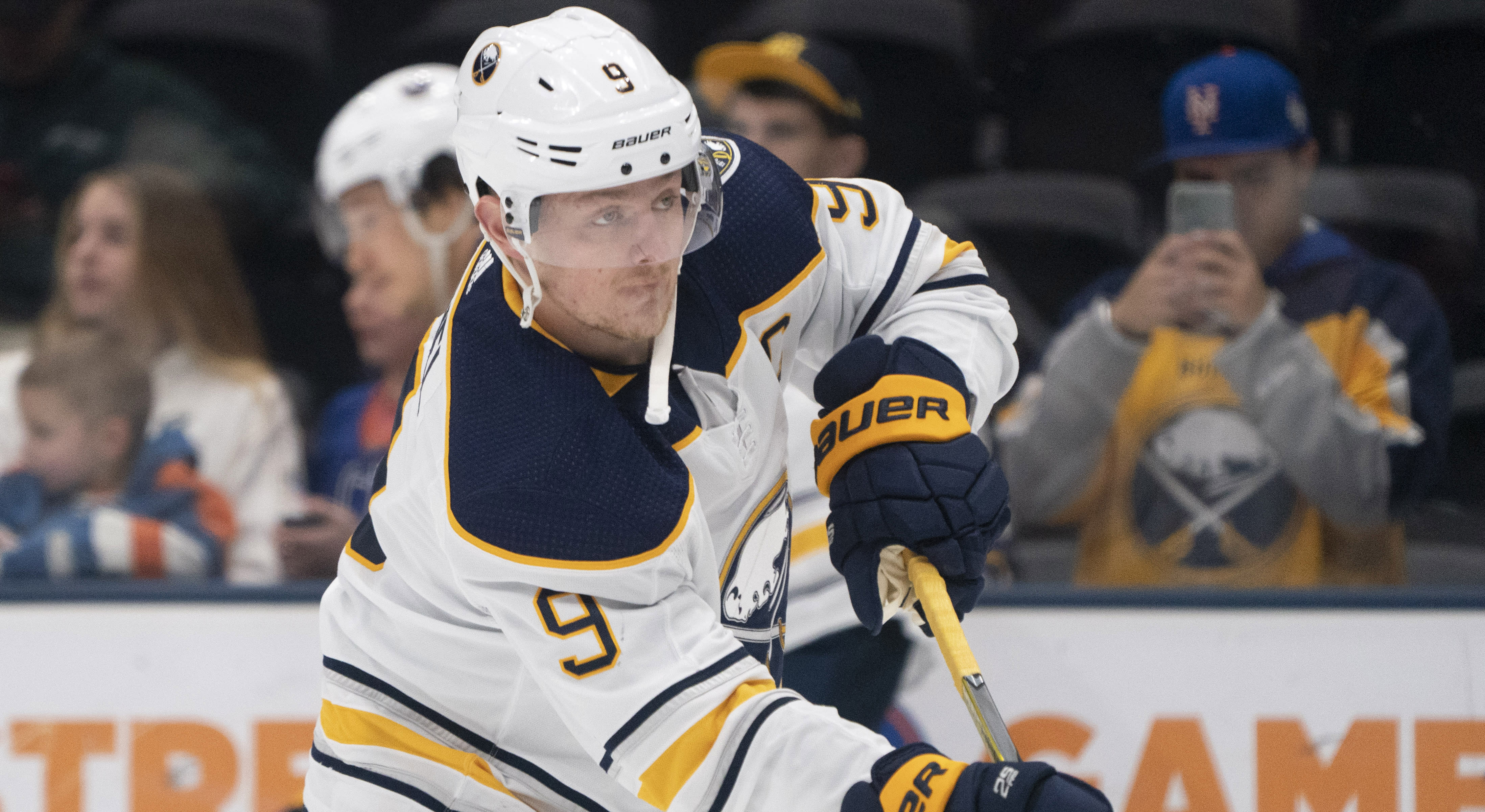 Jack Eichel 17-game point streak ends 