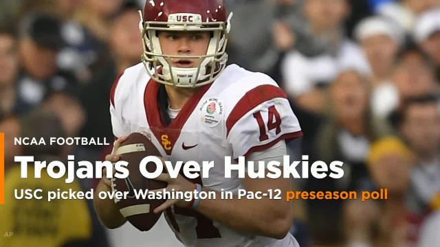 USC picked over Washington in Pac-12 preseason poll