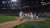 WATCH: White Sox' Andrew Benintendi hits walk off HR in extras vs. Rays