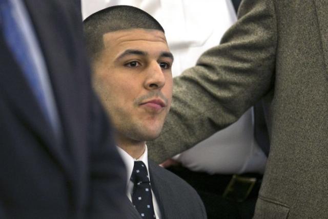 Aaron Hernandez was convicted of the murder of Odin Lloyd in 2015. (AP)