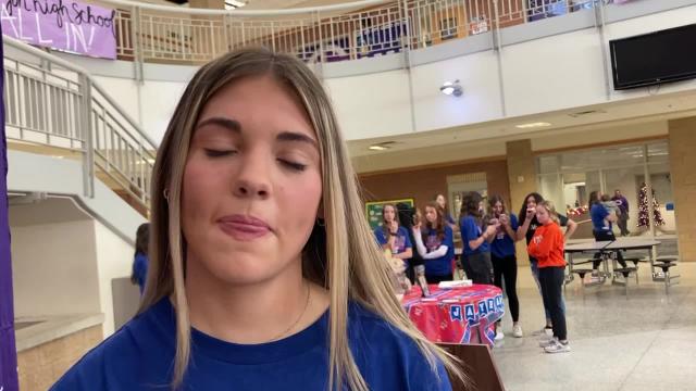 Canyon's Abree Winfrey discusses signing with Kansas for track