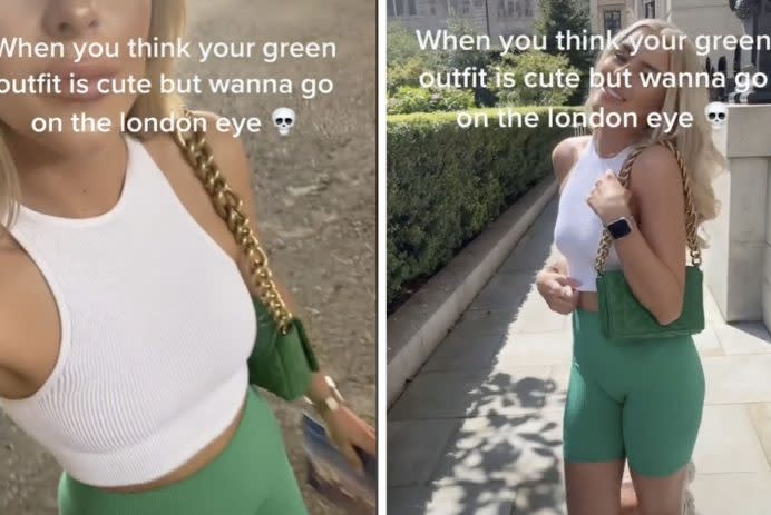 Woman S Wardrobe Malfunction On Vacation Leaves Tiktok Users Shocked Doing Me Dirty