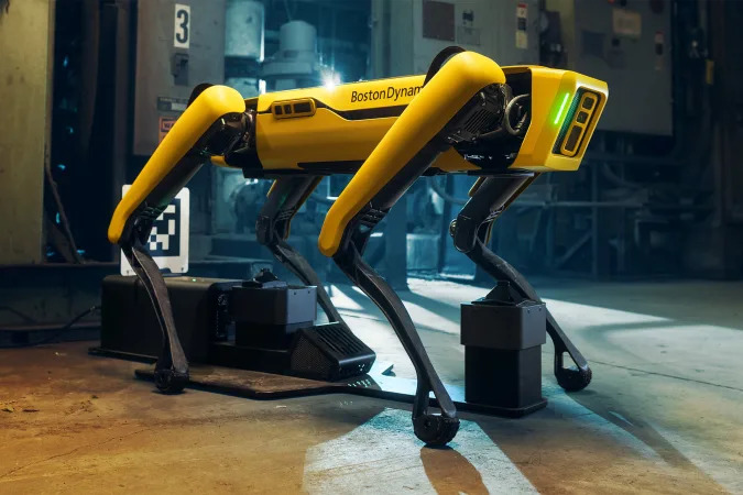 Cão robô da Boston Dynamics