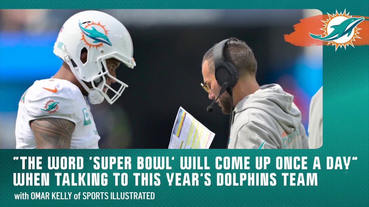 Report: Dolphins already talking daily about Super Bowl