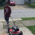 Police were called on a 12-year-old mowing grass, but thanks to a viral video he's getting more business than ever