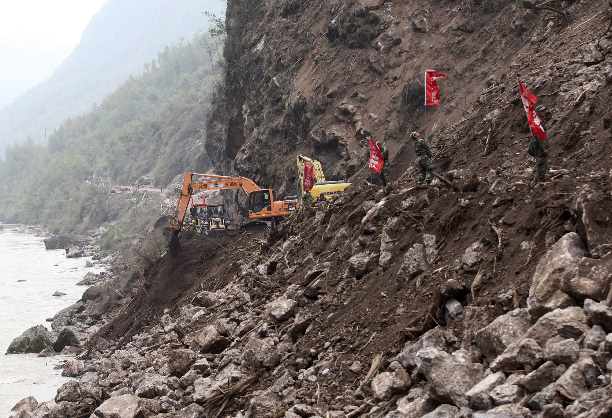 Several killed in China landslide