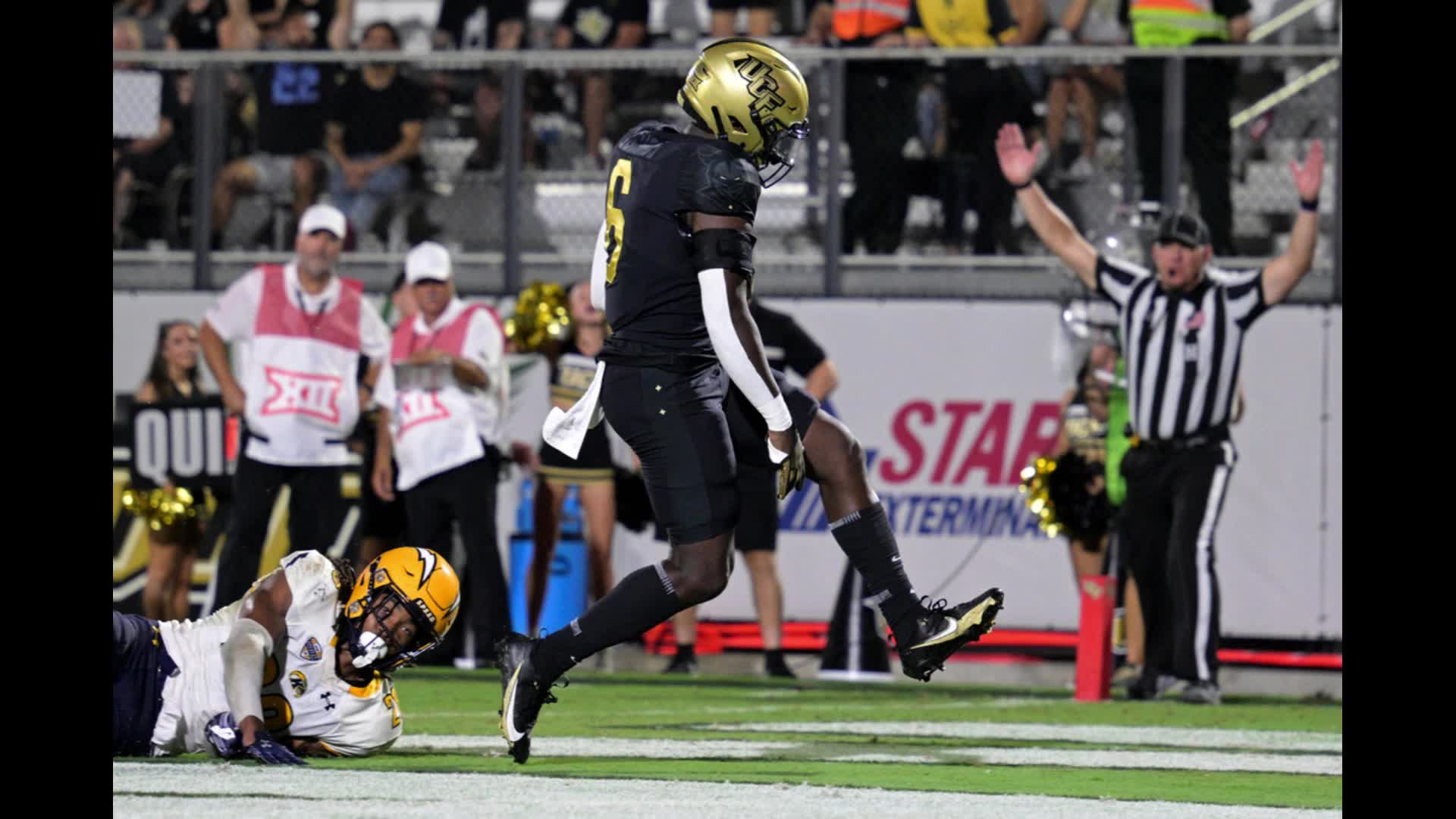 Congrats to my son @tjbullard_ and the @ucf.football team on a great win  tonight as they enter into their first season in the…