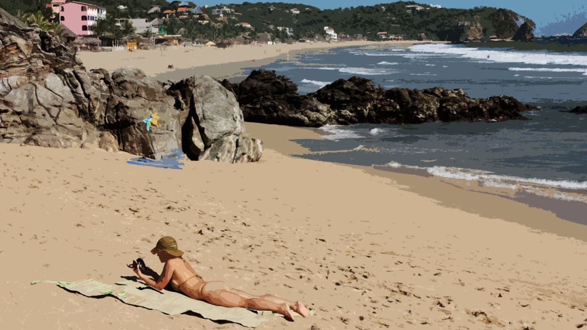 Nude Beach Sports Videos - Nudist Mexican Paradise Zipolite Is Great Business for Tourism, but Bad For  COVID