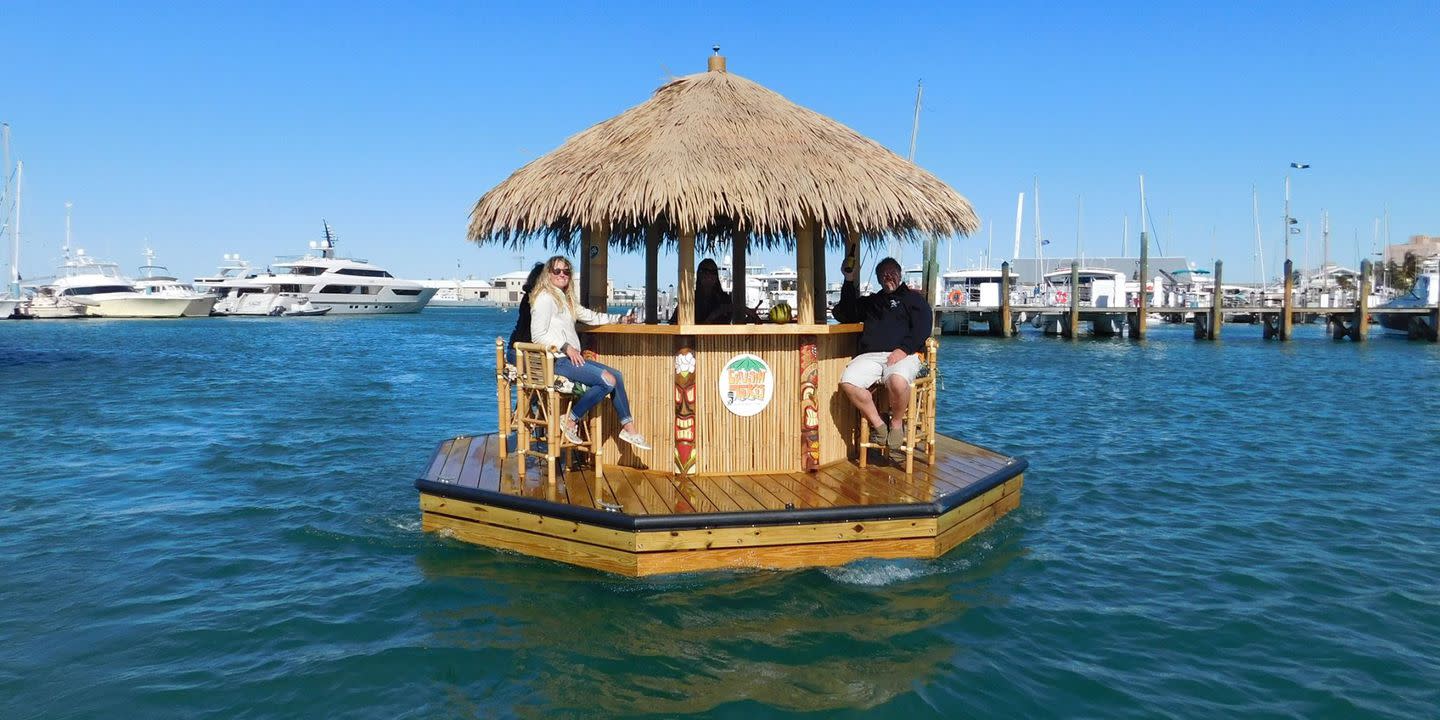 Floating Tiki Bars Are Florida's Greatest Feat