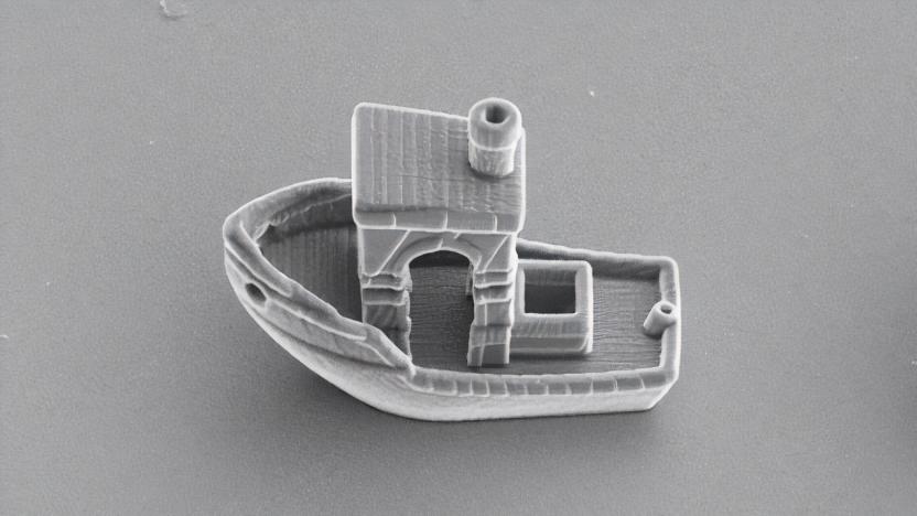 Researchers 3D-printed a bacteria-sized boat