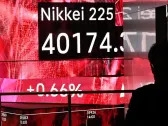 Japan’s Nikkei Tops 40000 for First Time, Driven by AI Optimism