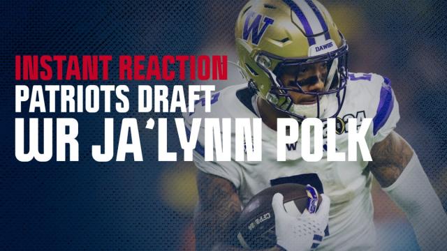 INSTANT REACTION: Patriots select WR Ja'Lynn Polk 37th overall