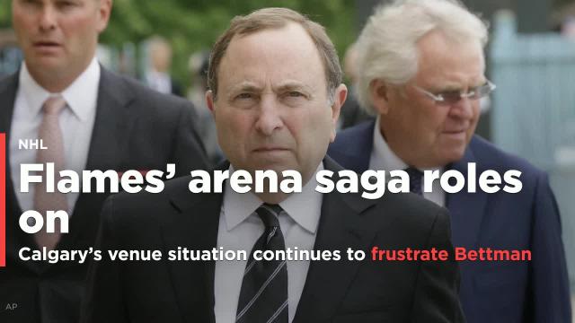 Calgary arena situation continues to frustrate Gary Bettman