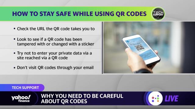 Scammers using QR codes to steal your personal information