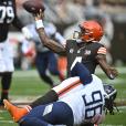 Browns' Deshaun Watson avoids ejection after pushing official, commits 2  personal fouls in loss