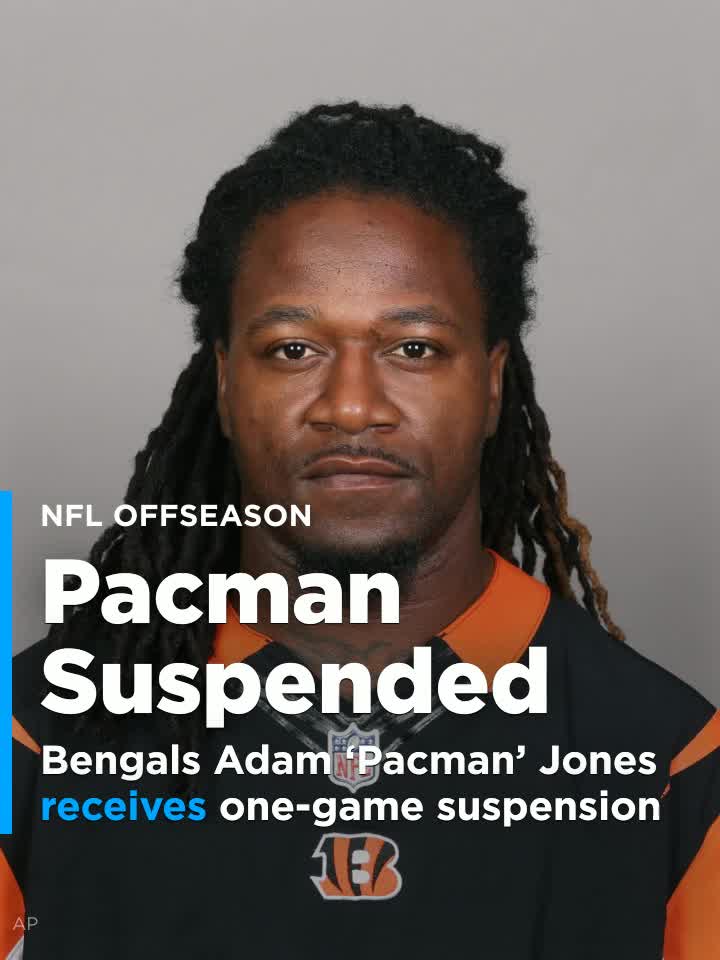 Bengals decline option on Adam 'Pacman' Jones