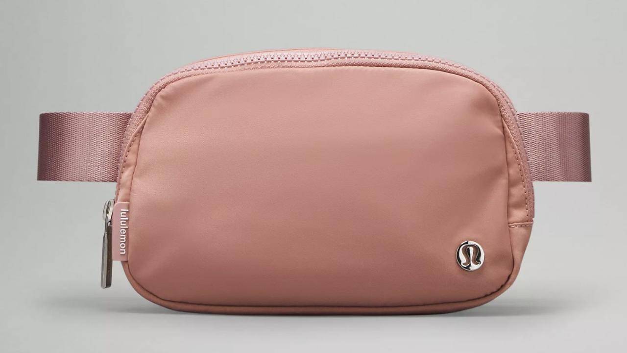 NWT LULULEMON Mini Belt Bag Sonic Pink/Red Merlot 