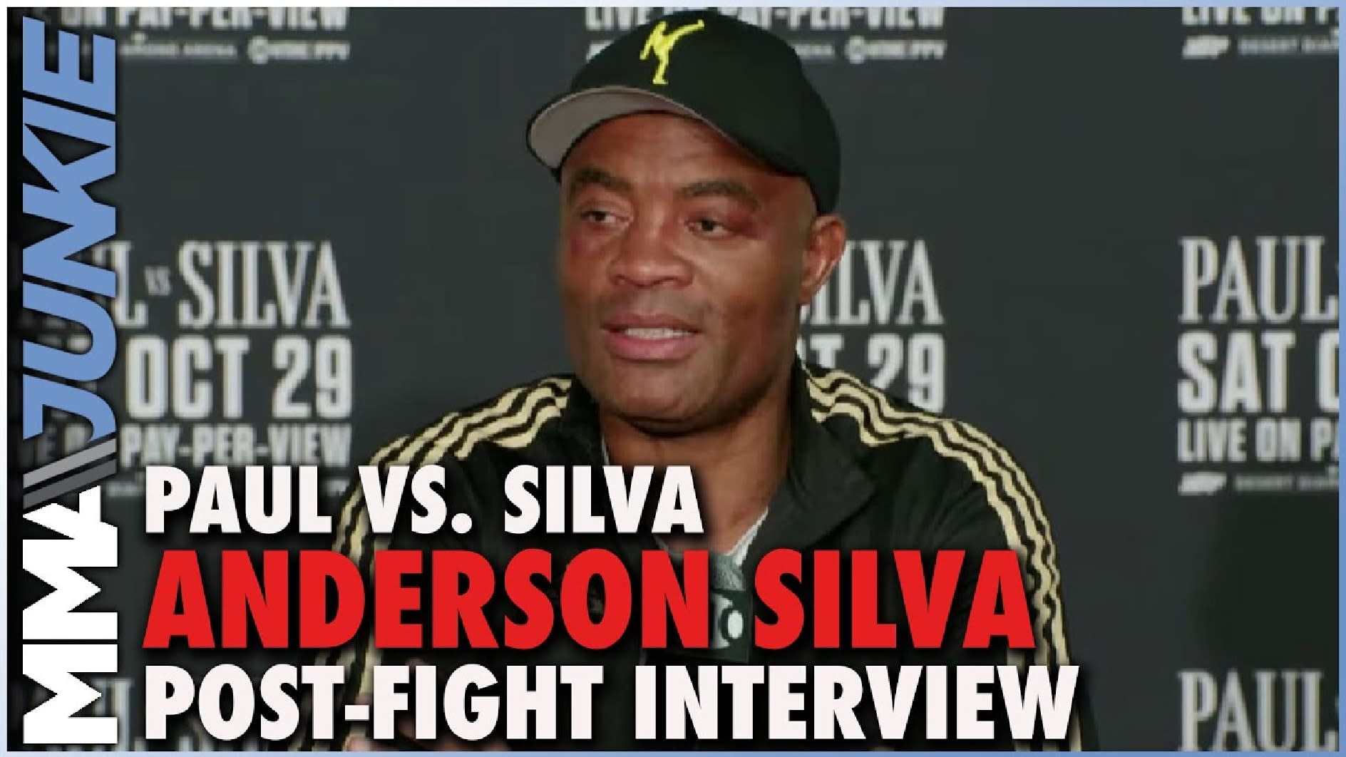 Anderson Silva humbly accepts losing to Jake Paul Im superhero, but sometimes my half human fail