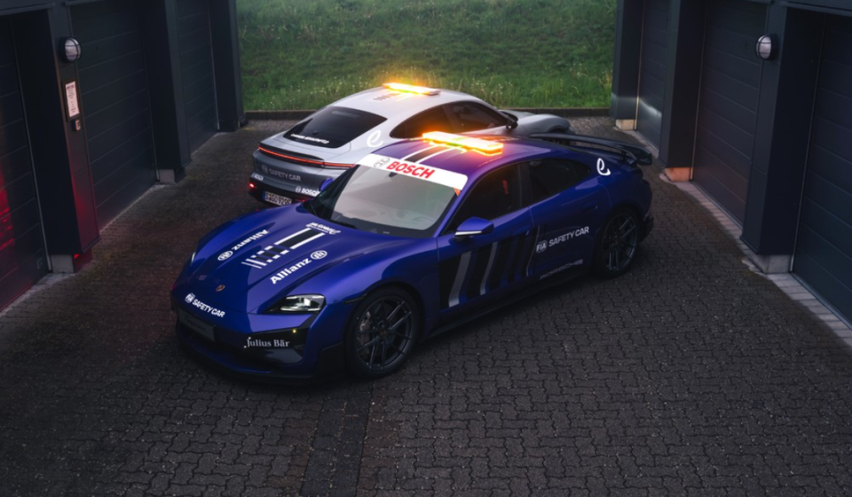 全新Porsche Taycan Turbo GT以安全車之姿現身Formula E賽事