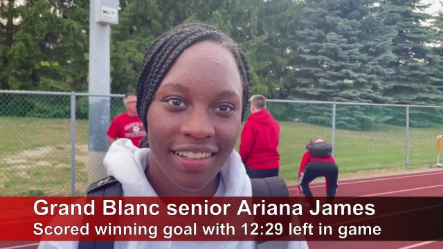 Hear from Brighton, Grand Blanc coaches and players following soccer regional semi