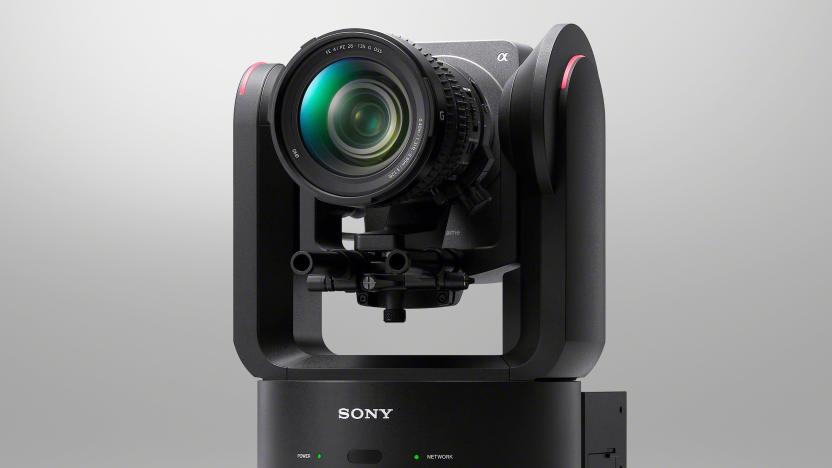 Sony's weird robotic pan-tilt-zoom full-frame mirrorless camera costs $9,700