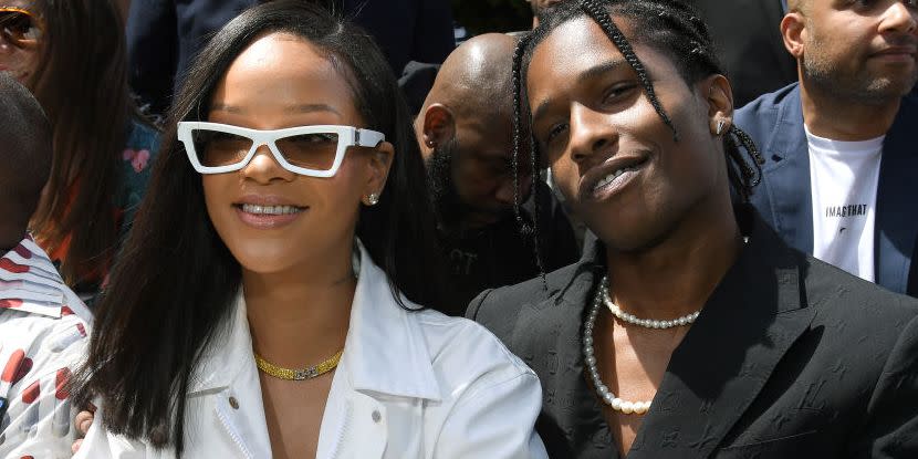 Rihanna and A $ AP Rocky spent Christmas in Barbados with their family