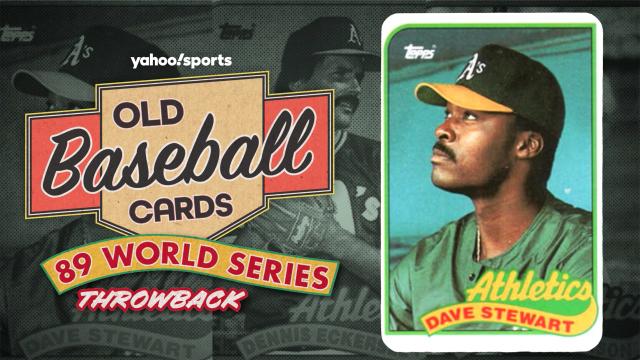 Dave Stewart remembers the '89 earthquake and calls out a Hall of Famer on  'Old Baseball Cards