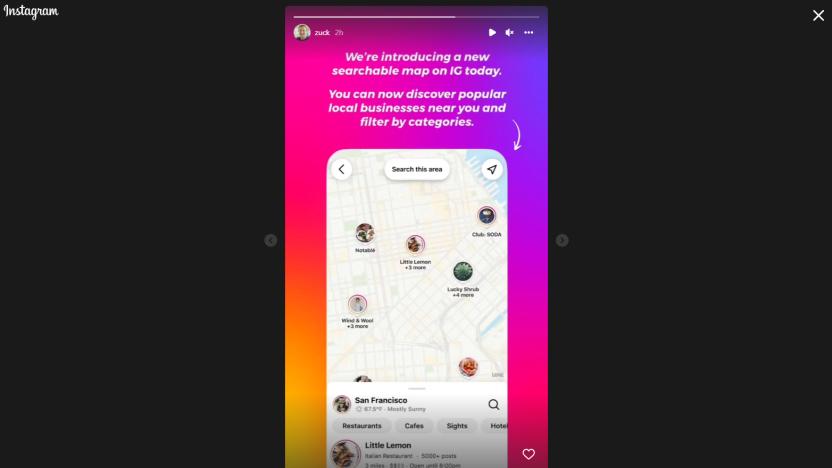 Instagram map redesign July 2022