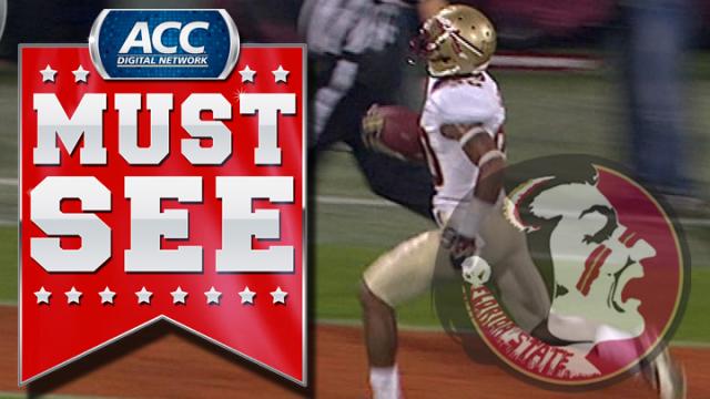 FSU WR Rashad Greene Turns on the Jets | ACC Must See Moment