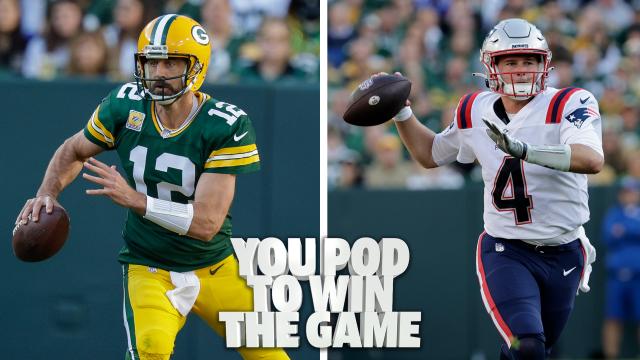 Packers struggle to put away Bailey Zappe and the Patriots | You Pod to Win the Game