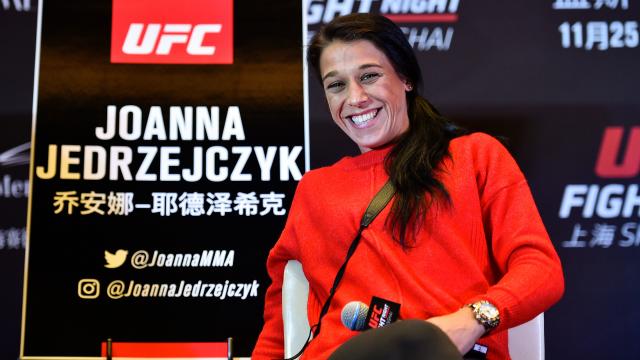 Joanna Jedrzejczyk: There's no pressure on me, I'm going to win the title again