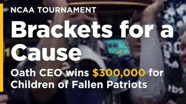 Brackets for a Cause: Children of Fallen Patriots receives $300,000 donation