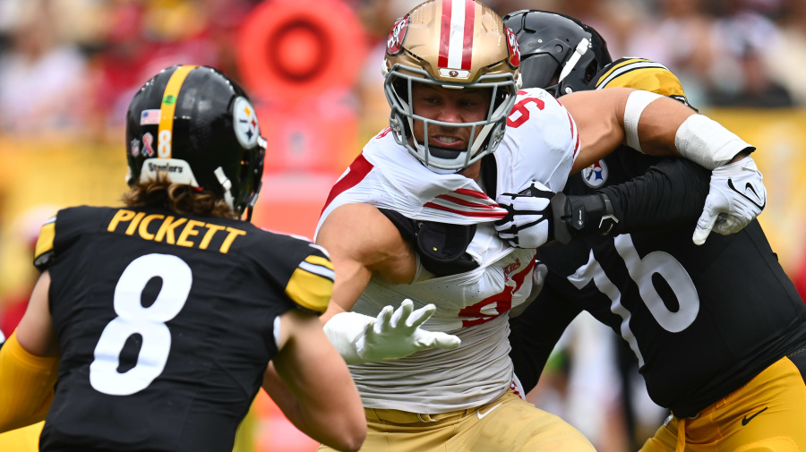 Fred Warner Shouts Out the 'Amazing Fans' Following 49ers Win in