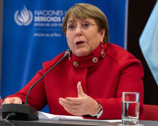 Bachelet anuncia apoyo a aprobación de nueva constitución chilena