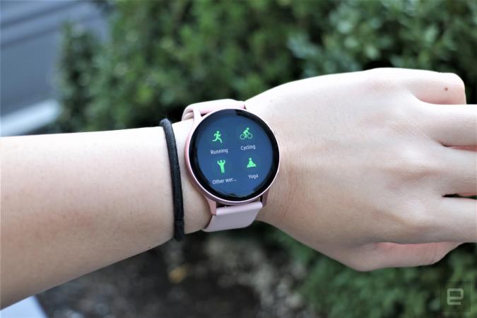 Galaxy Watch Active 2 Gets Some Of The Galaxy Watch 3 S Best Features Engadget