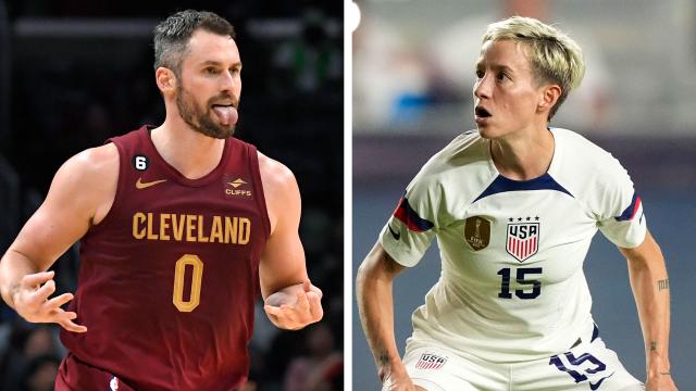 Kevin Love on LeBron laughs and Megan Rapinoe on farting as a fireable offense I The Rush