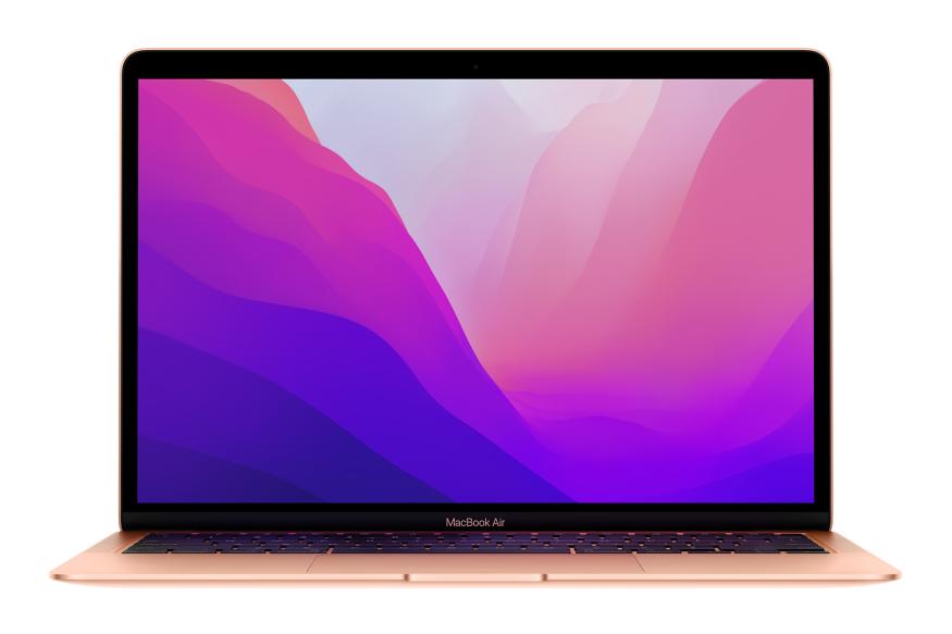 Apple MacBook Air M1 in gold