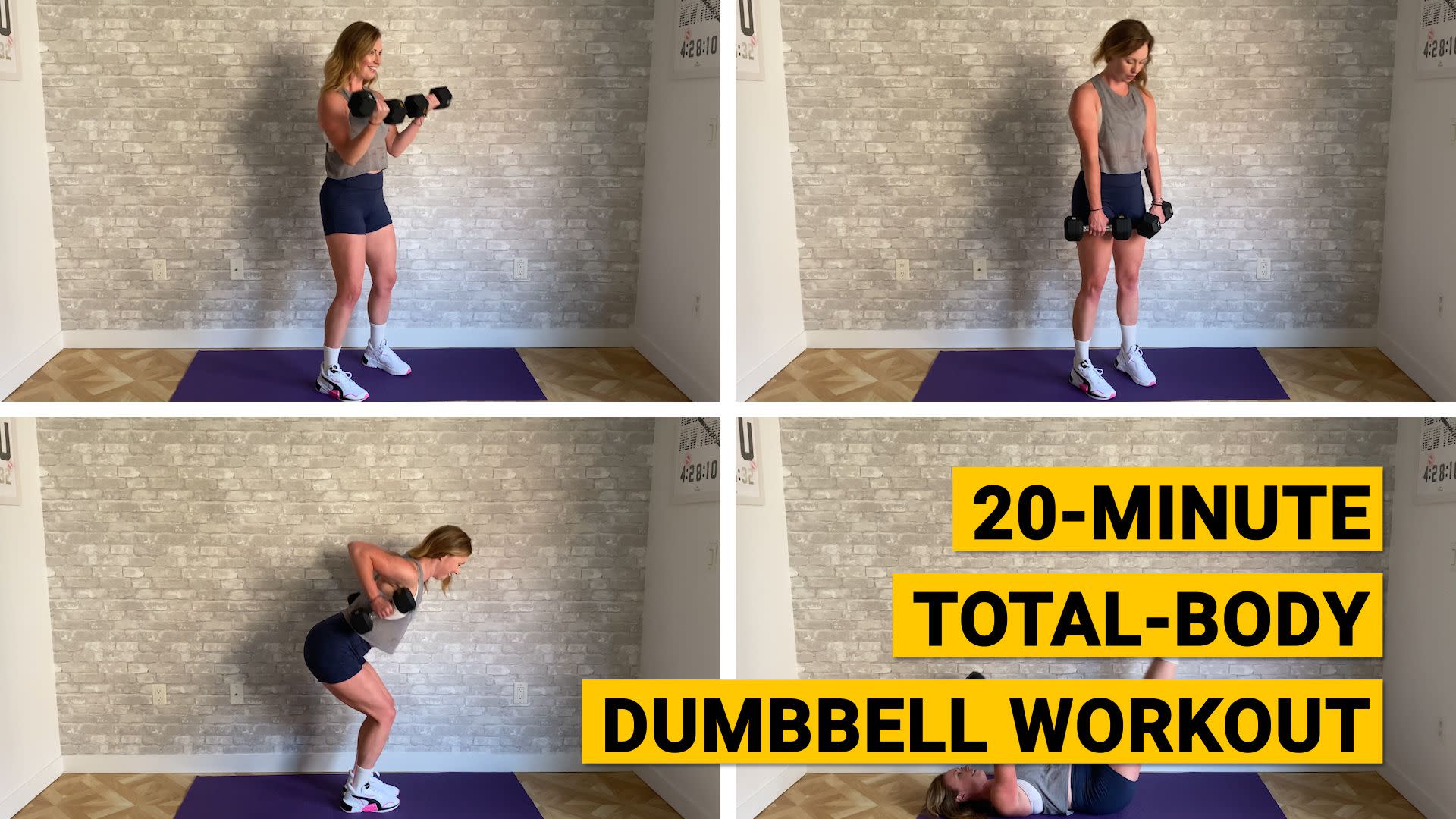 20-Minute Dumbbell Workout  Total-Body Workout for Cyclists