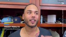 What's it like to hear the game-winning moment from the Brewers's clubhouse? Freddy knows
