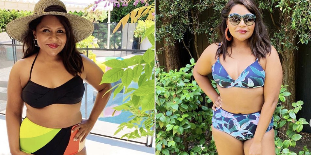 Mindy Kaling Proudly Shows Off Bikini in a Body-Positive Message on Instagr...
