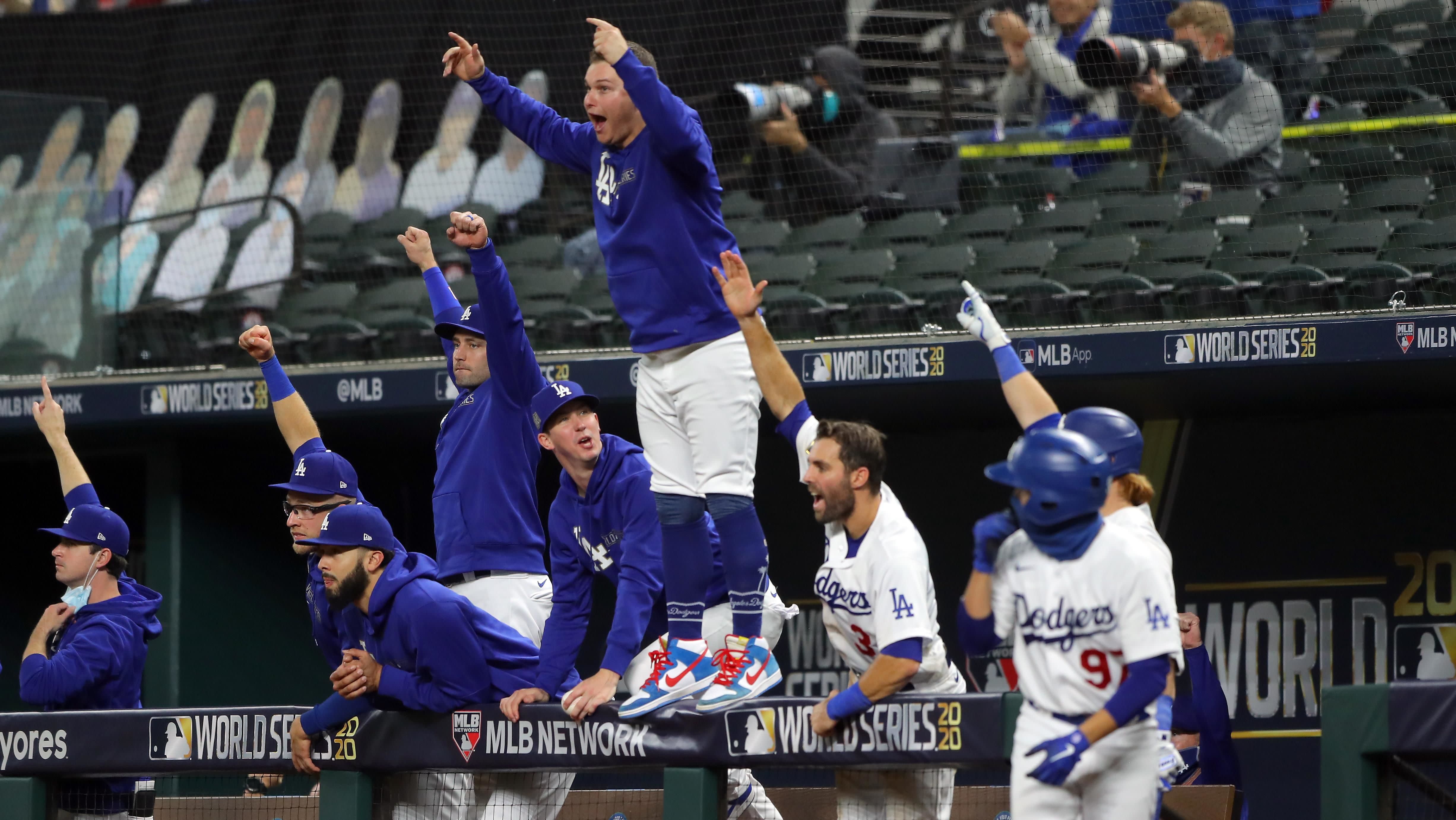 Los Angeles Dodgers Undefeated 2020 world championship Dodgers