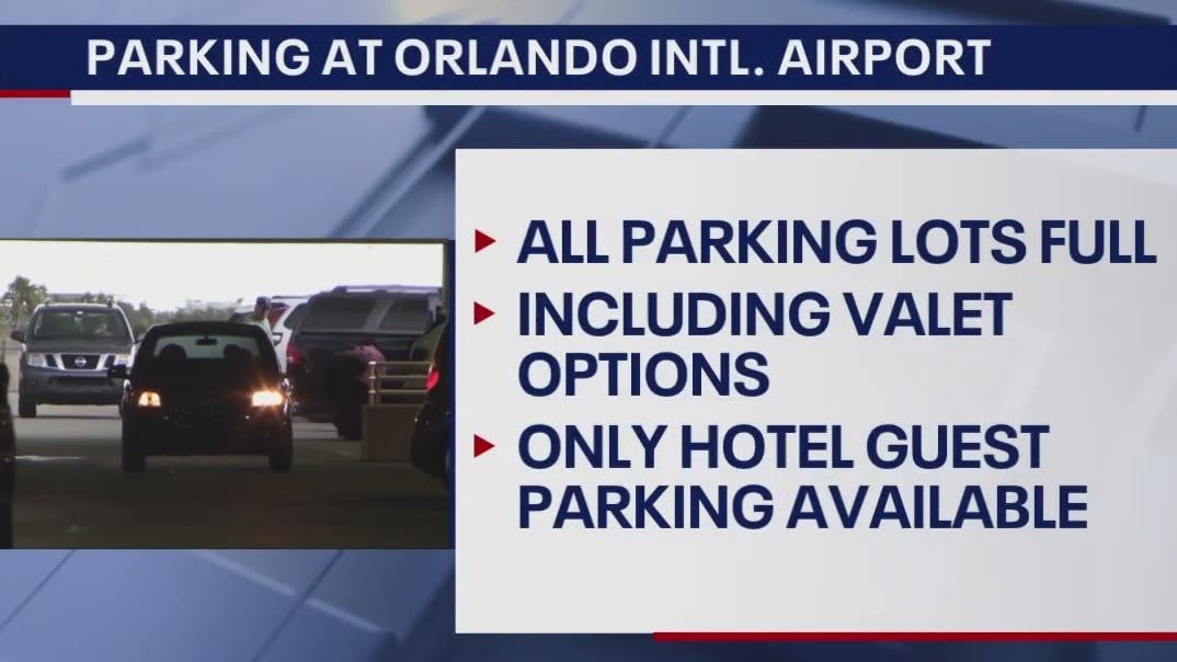 How much is parking at Orlando Airport