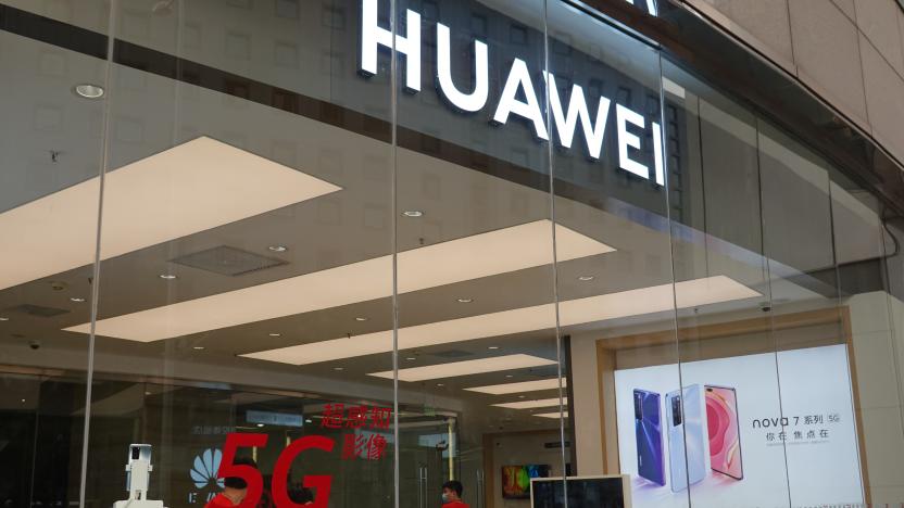 BEIJING, CHINA - MAY 29: A Huawei authorised experience store is pictured on May 29, 2020 in Beijing, China. (Photo by Qin Luyao/VCG via Getty Images)