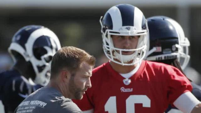 Rams coach Sean McVay says QB Jared Goff will be getting a contract extension