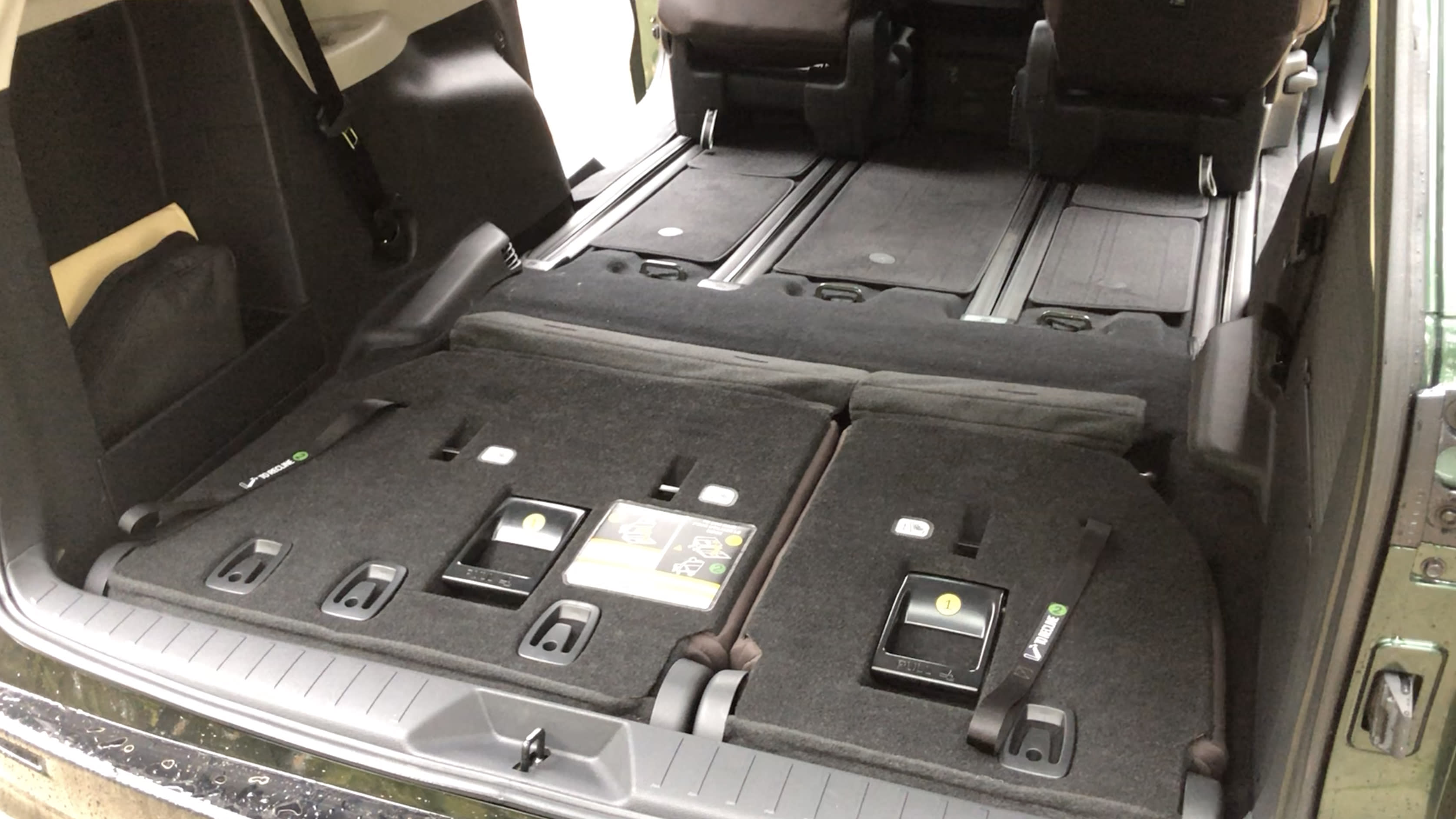 2021 Toyota Sienna Rear Cargo Area