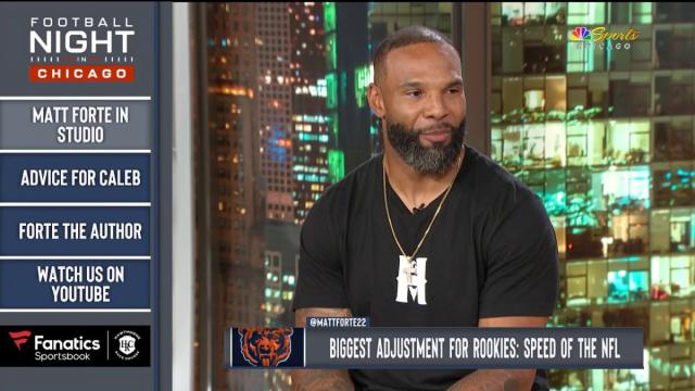 Matt Forte explains how Bears vets can help Caleb Williams adjust to NFL