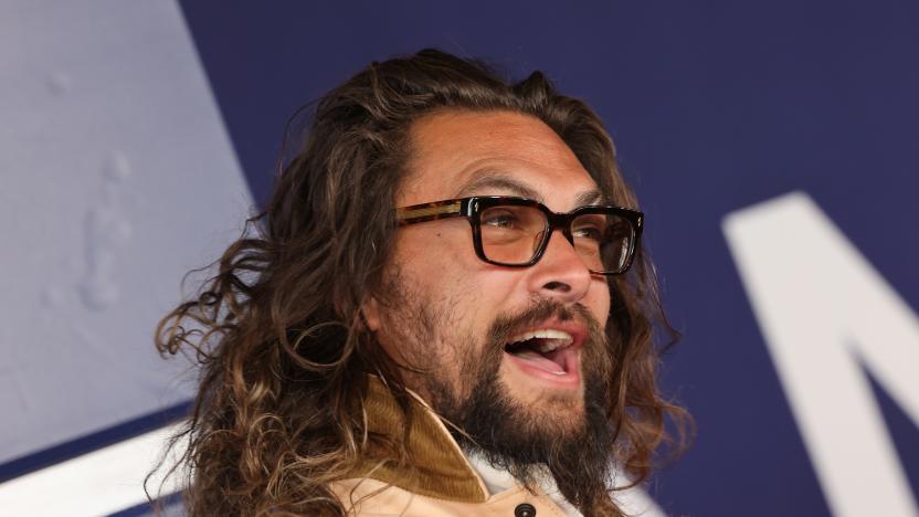 LOS ANGELES, CALIFORNIA - APRIL 04: Jason Momoa attends the Los Angeles premiere of "Ambulance" at the Academy Museum of Motion Pictures on April 04, 2022 in Los Angeles, California. (Photo by David Livingston/FilmMagic)