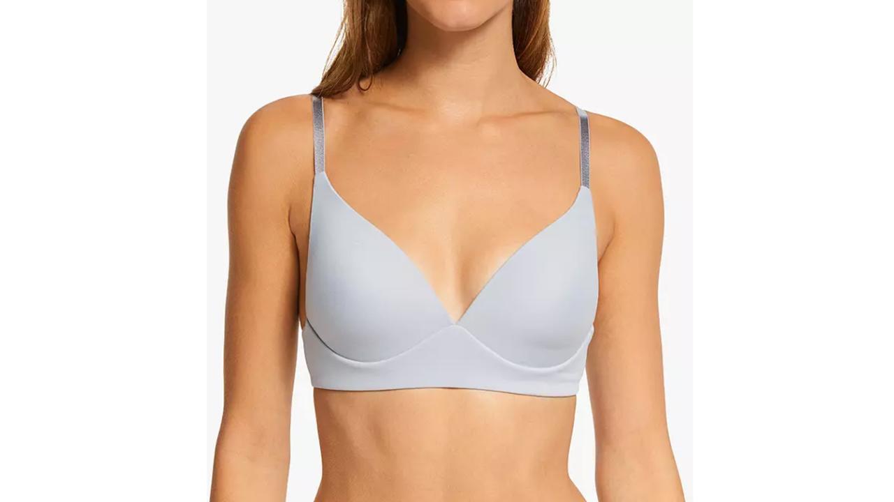 Buy B by Ted Baker Teal/Pink Floral Satin Lace Non Pad Underwire Bra from  the Next UK online shop