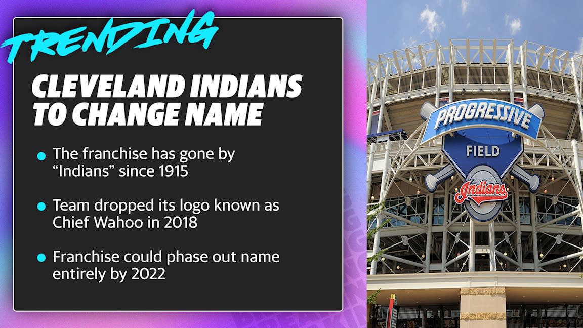 Cleveland Indians have chosen new name after more than 100 years