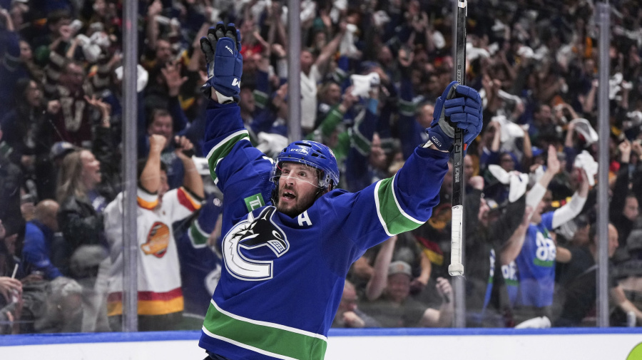 Associated Press - J.T. Miller scored with 31.9 seconds remaining to lead the Vancouver Canucks to a 3-2 victory over the Edmonton Oilers on Thursday night that put them a win away from the Western